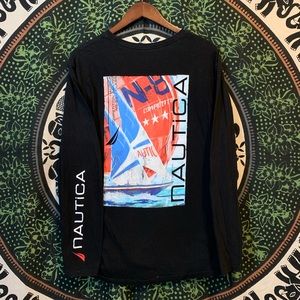 Nautica Graphic Long Sleeve Shirt